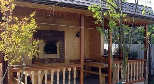U Ruslana Guest House Gagra Esterno foto